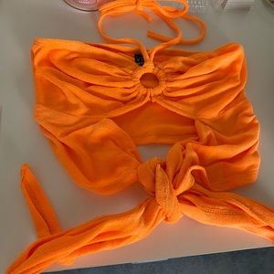 pack of 2 orange tank tops!